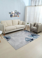 Durable Morden Pattern Anti-slip Soft Carpet Multicolour 80x120centimeter