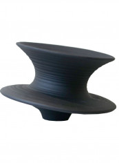 Geometric Designed Decorative Ornament Black 320x548millimeter
