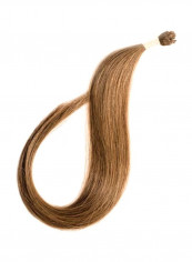 Flat Tip Pro Straight Hair Extension Dark Gold Blonde 16inch