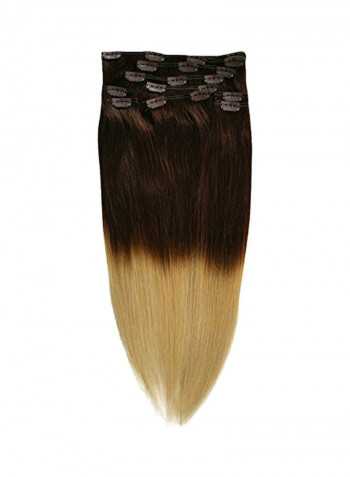Hair Extension Wig Natural Ombre 20inch