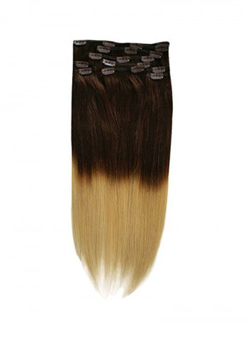 Hair Extension Wig Natural Ombre 20inch