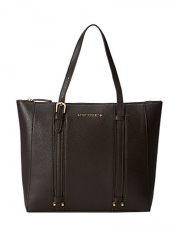 Polyester Blend Handbag LWHB01996BROWN Brown