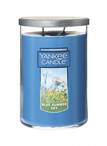 Yankee Candle Large 2 Wick Tumbler Candle, Blue Summer Sky