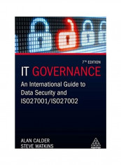 It Governance Paperback English by Alan Calder