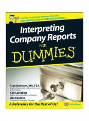 Interpreting Company Reports For Dummies Paperback