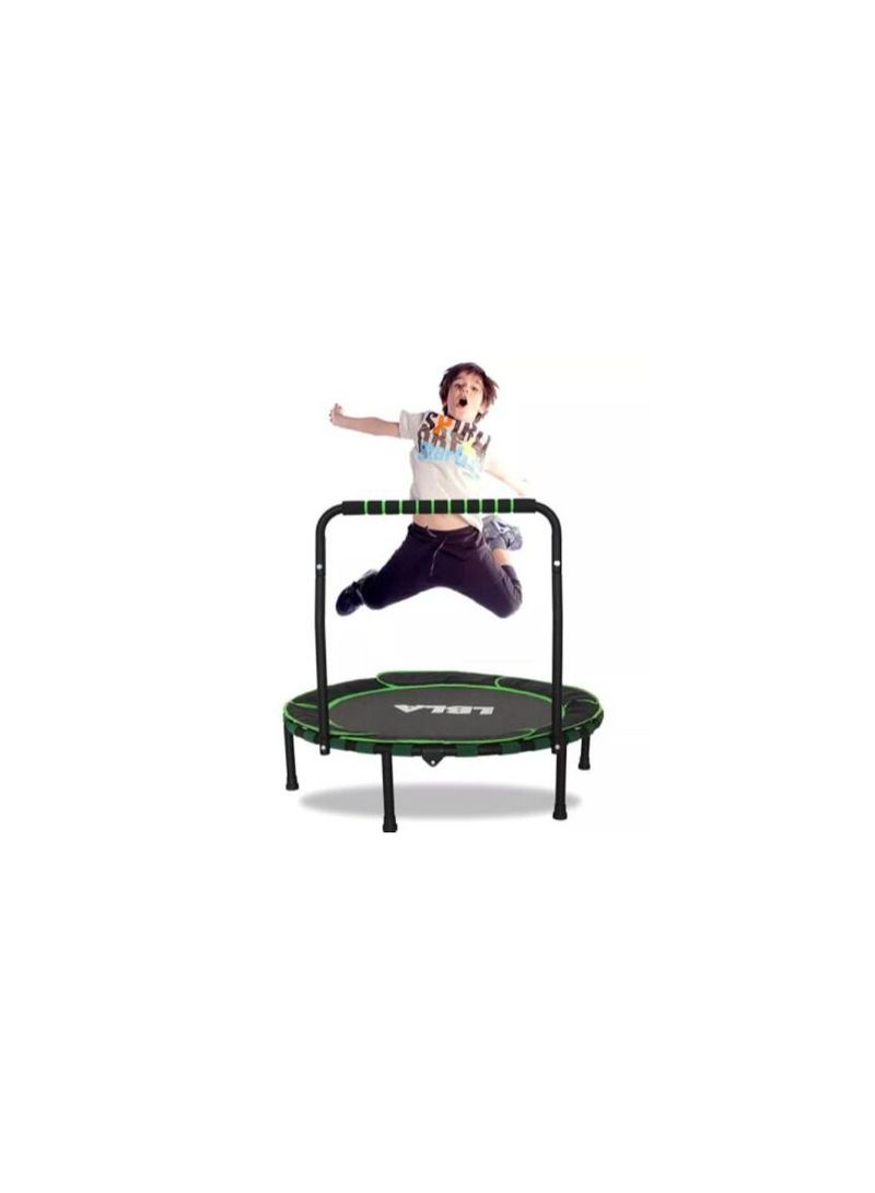 Kids Indoor and Outdoor Trampoline with Adjustable Handel and Safety Padded Cover 36inch