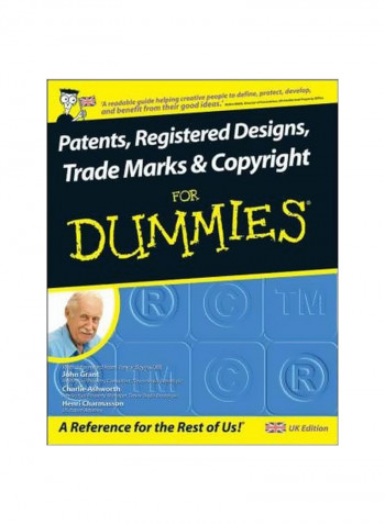 Patents, Registered Designs, Trade Marks And Copyright For Dummies Paperback 1