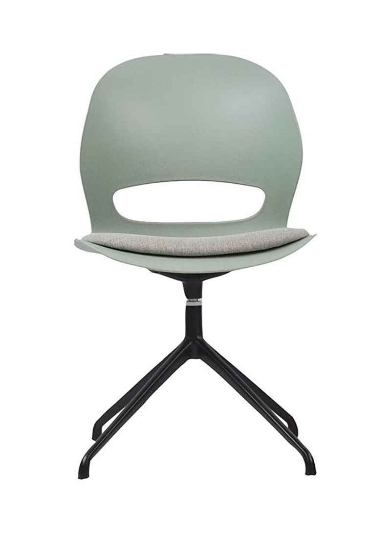 VIS Premium Meeting & Visitor Chair Green/Black 71cm