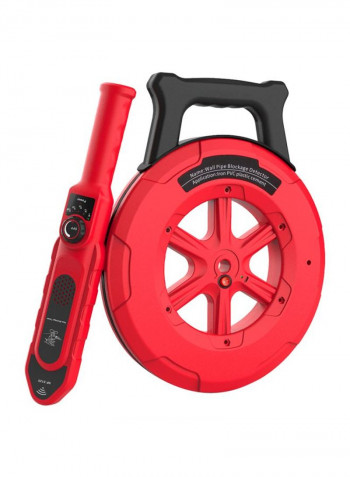 Wall Pipe Blockage Detector Red/Black 300x360x45millimeter