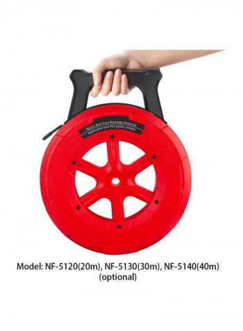 Wall Pipe Blockage Detector Red/Black 300x360x45millimeter