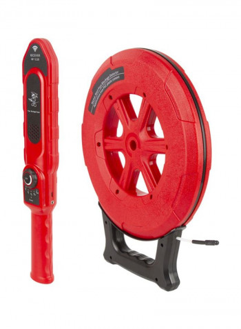 Wall Pipe Blockage Detector Red/Black 300x360x45millimeter
