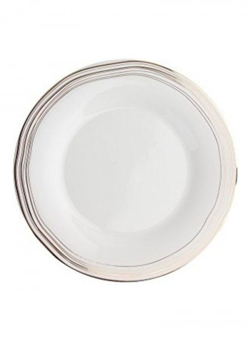 Bohemian Food Plate White
