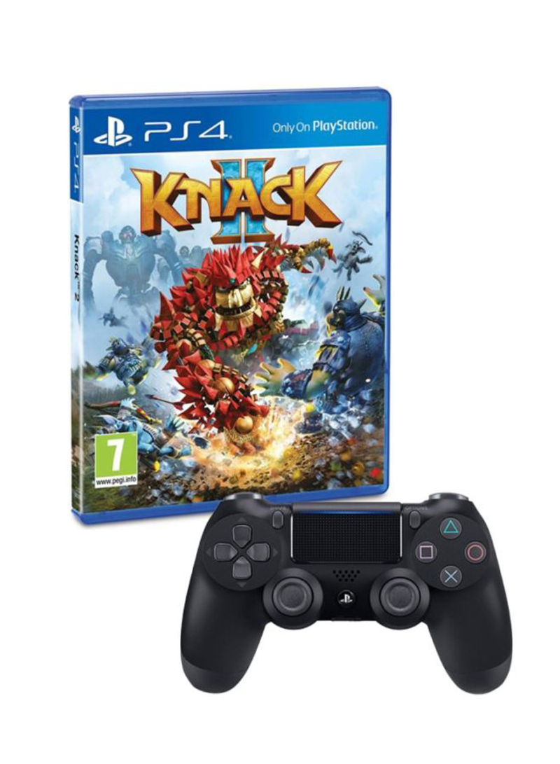 Knack 2 (Intl Version) With DualShock 4 Wireless Controller - PlayStation 4 (PS4)