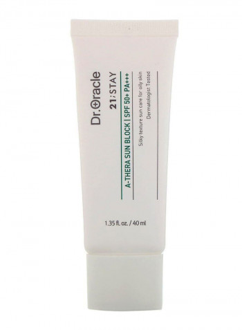 21 Stay A Thera Sun Block 40ml