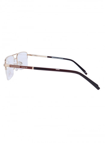 Semi Rimless Rectangular Eyeglasses Frame 2642 C6