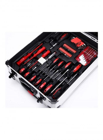 187-Piece Professional Tool Set With Aluminum Box Multicolour