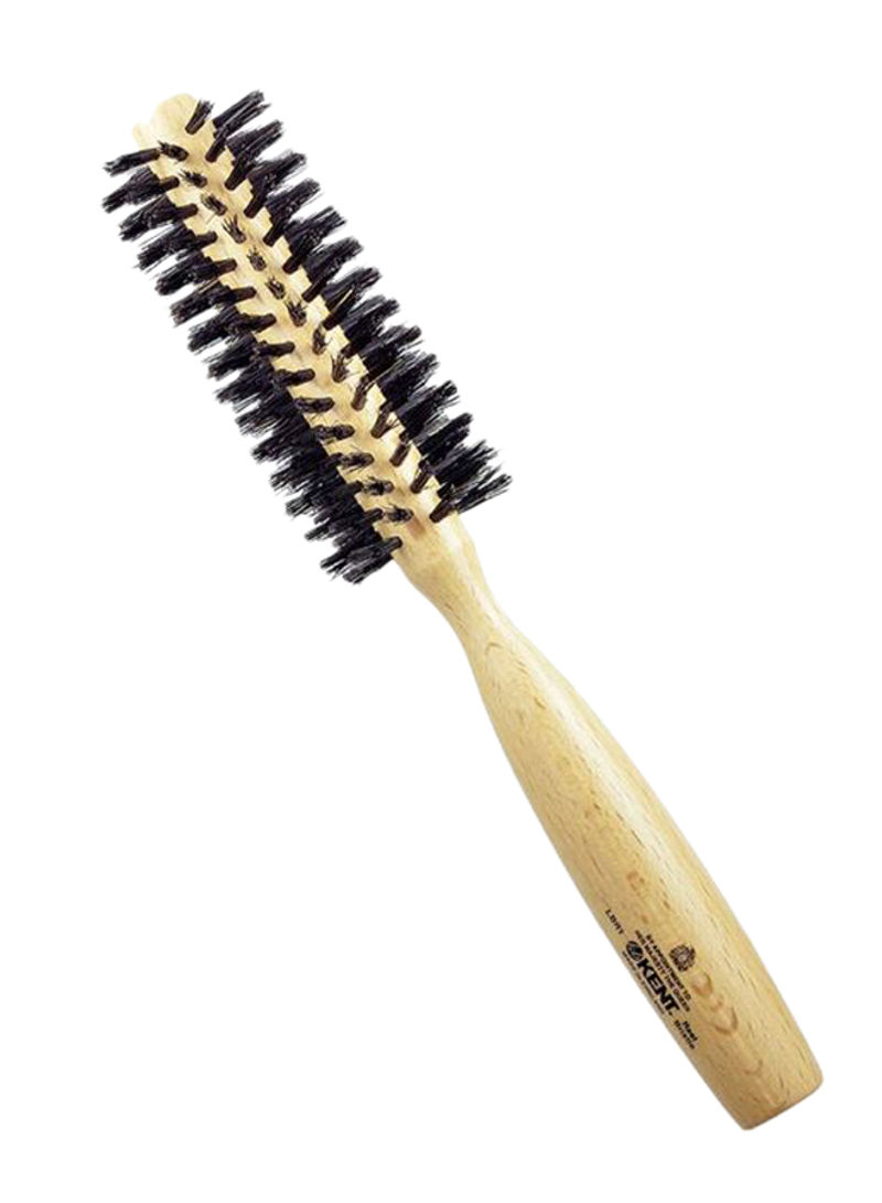Spiral Radial Round Hair Brush Beige/Black