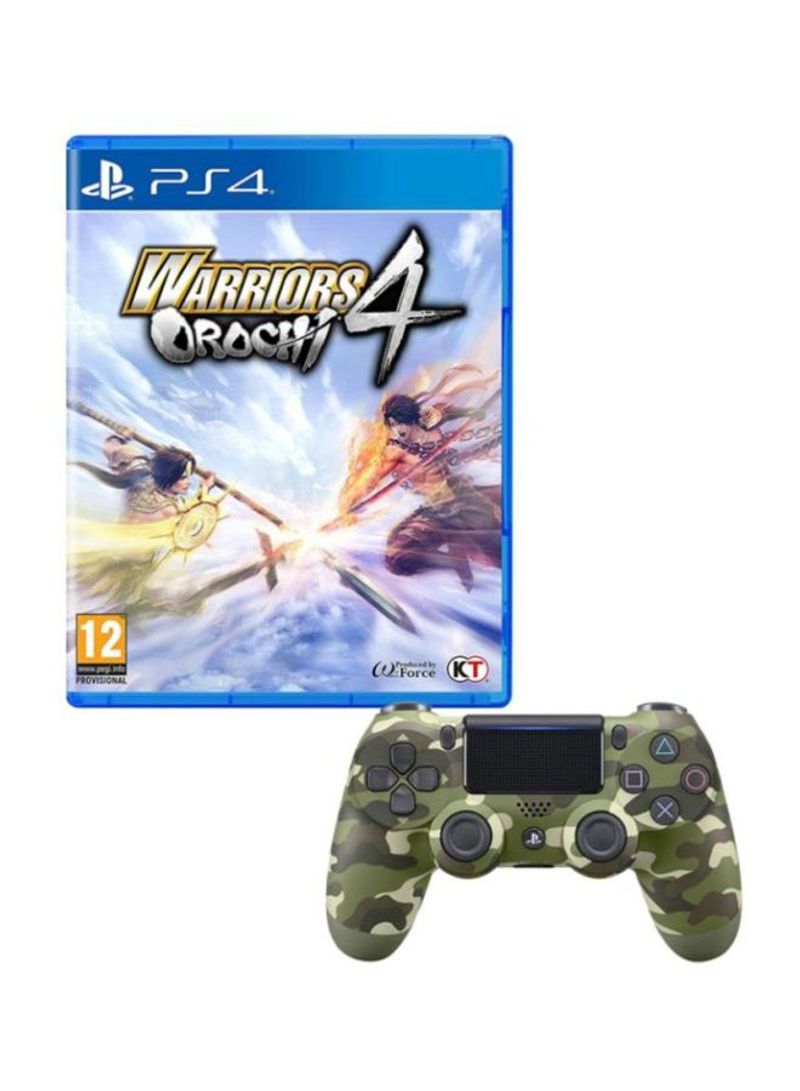 Warriors Orochi 4 (Intl Version) With Controller - Fighting - PlayStation 4 (PS4)