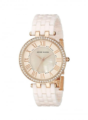 Women's Water Resistant Analog Watch AK/2130RGLP