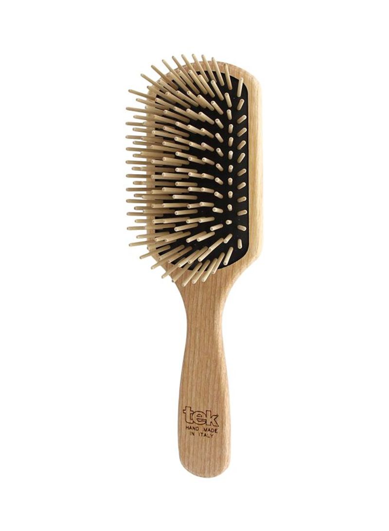 Wooden Hair Brush Beige/Black