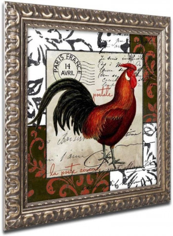 Europa II Framed Wall Art Multicolour 11 x 11inch