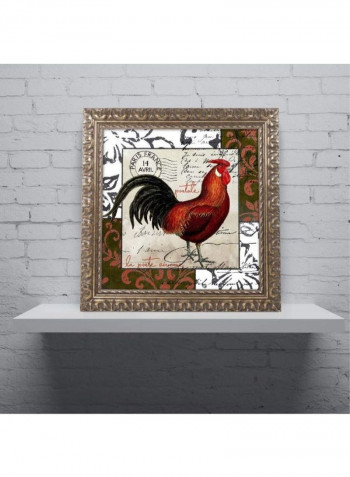 Europa II Framed Wall Art Multicolour 11 x 11inch