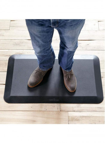 Standing Desk Anti Fatigue Comfort Floor Mat Black 24 x 36inch
