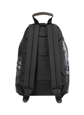 Zipper Closure Wyoming Backpack Grey