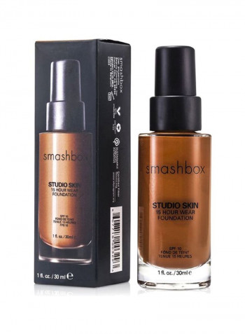 Studio Skin 15 Hour Wear Foundation SPF10 4.2 Deep Warm Brown