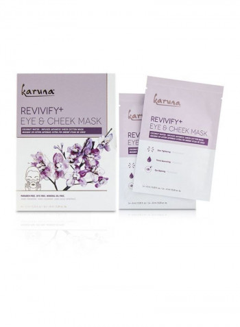 4-Piece Revivify+ Eye And Cheek Mask 6مل