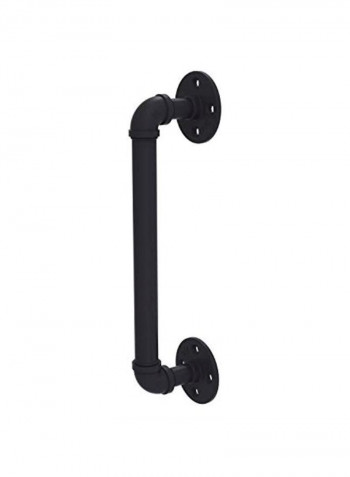 Pipeline Collection Brass Door Pull Matte Black 18inch