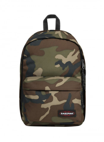 Back To Work Zipper Closure Backpack Camo