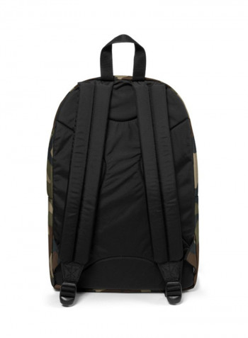 Back To Work Zipper Closure Backpack Camo
