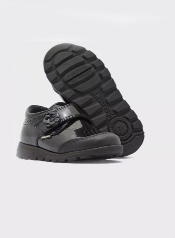Velcro Closure Comfort Shoes Black