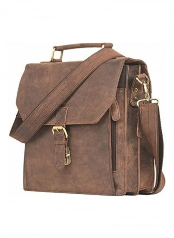 Bags And Briefcases/Messenger Backpack Brown