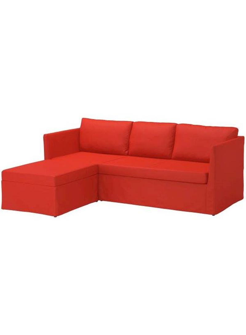 Corner Sofa Cover Red