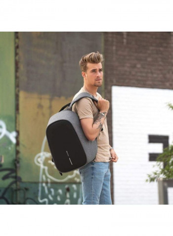 Bobby Hero Regular Backpack 26.5x33.5x3cm Grey/Black