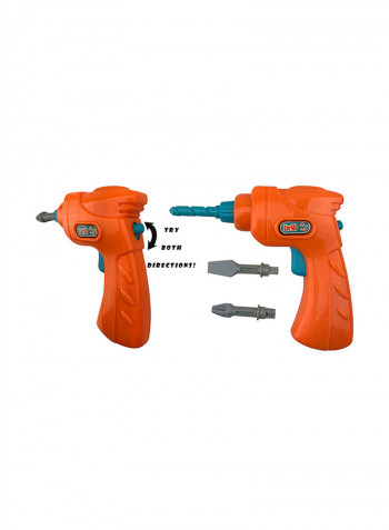 46-Piece Construction Toy Tool Set