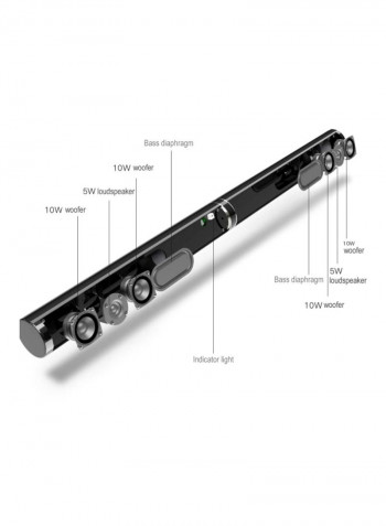 Portable Bluetooth Speaker Black