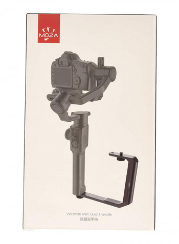 Versatile Mini Dual Handle For Air 2 Gimbal Bracket black