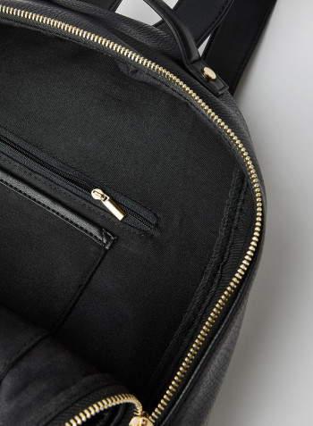 Glentanna Slip Pocket Backpack Black
