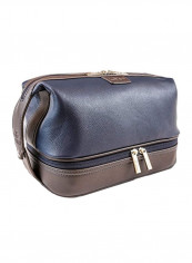 Leather Toiletry Bag Black/Brown reviews Leather Toiletry Bag Black/Brown