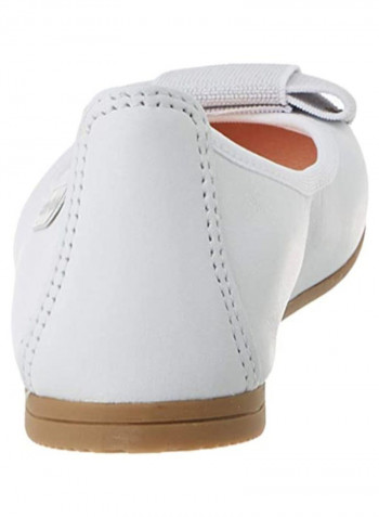 Paola Slip-On Ballerinas White