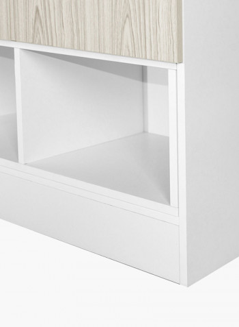 Vanilla 2-Door Wardrobe Brown