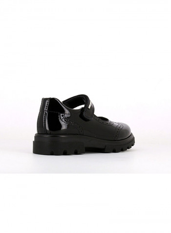 Comfortable School Ballerina Black