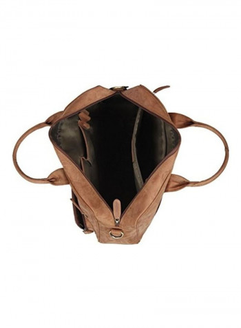 Genuine Hunter  Laptop Briefcase Bag Brown