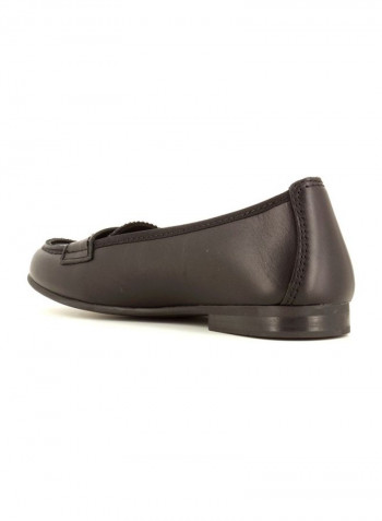 Leather Mules Black