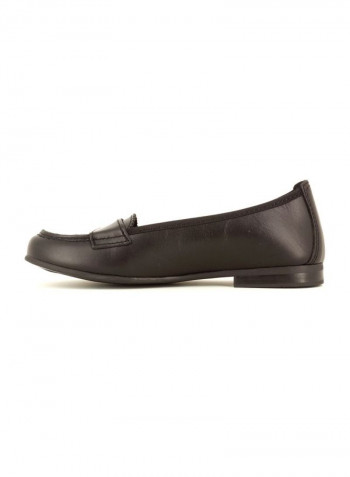 Leather Mules Black