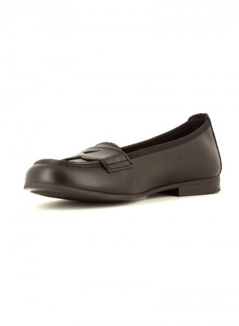 Leather Mules Black