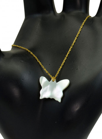 18 Karat Gold Butterfly Charm Bracelet